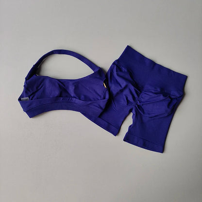 Women's Sports Bras Shorts set