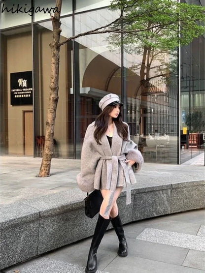 Fashion Coats clothing Slim Waist Jackets