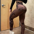 Women Yoga Pants Sport Leggings  High Waist Push Up Woman Tights