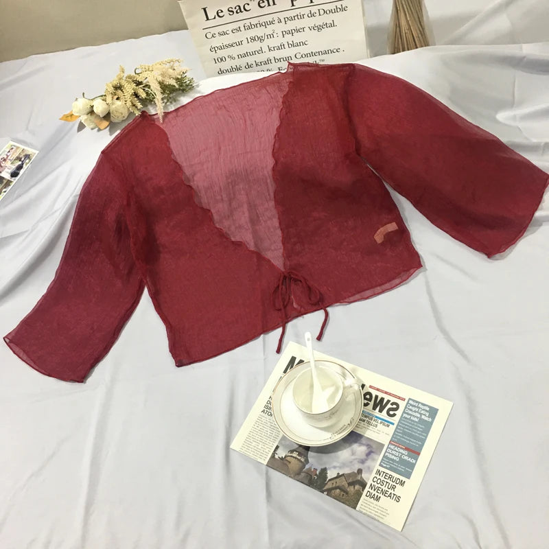 Women Shawl Sunscreen Clothing
