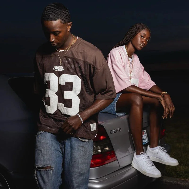 T Shirt Men Women Street College Sports Wear