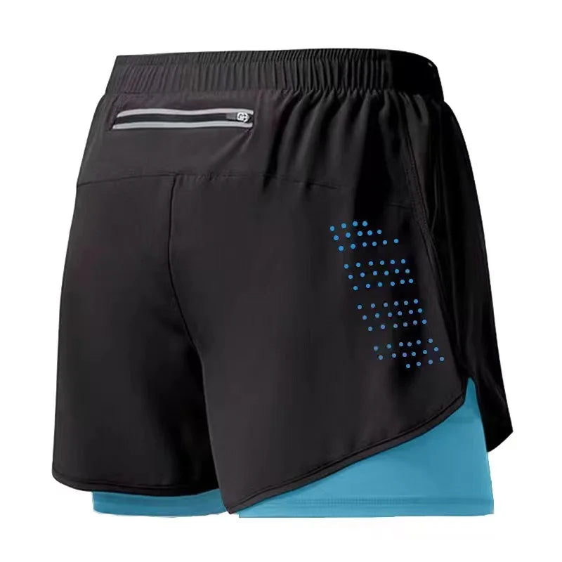 Men's Running Shorts Double Layer