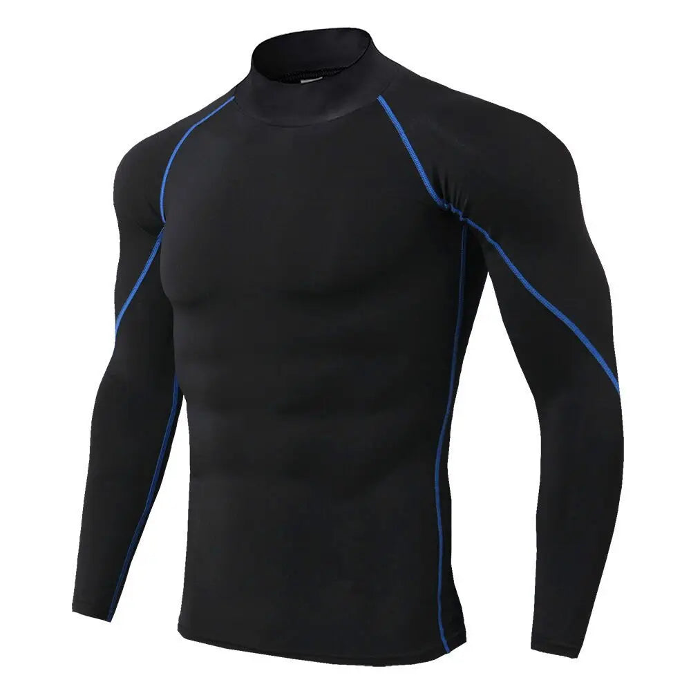 Men Sport T-shirt Fitness Tight