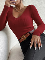 2025 Women Pull Sweater Jersey Tops