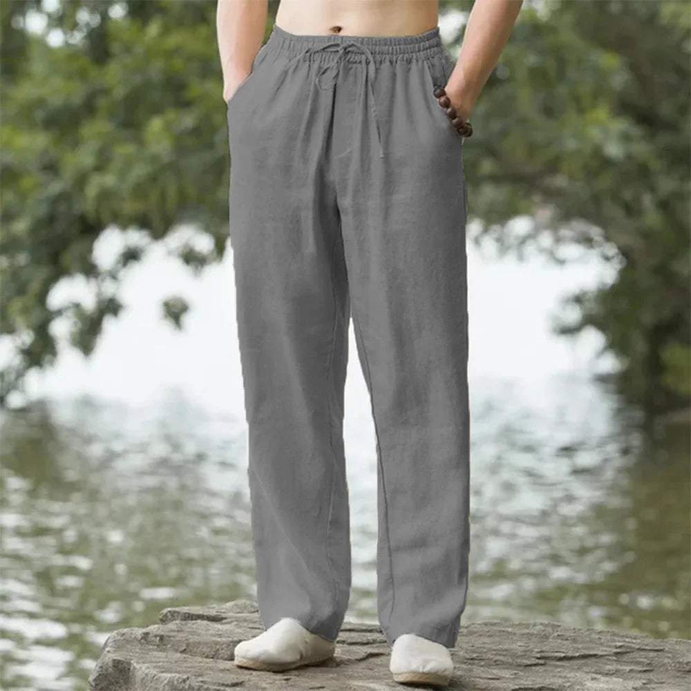 Men's Beach Pants  Streetwear Cotton Sweatpants