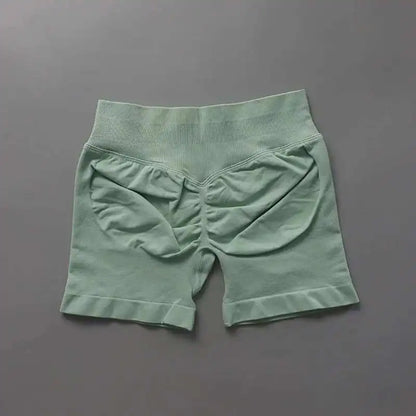 Yoga Seamless Scrunch Bum Workout Gym Booty Stretch Running Shorts