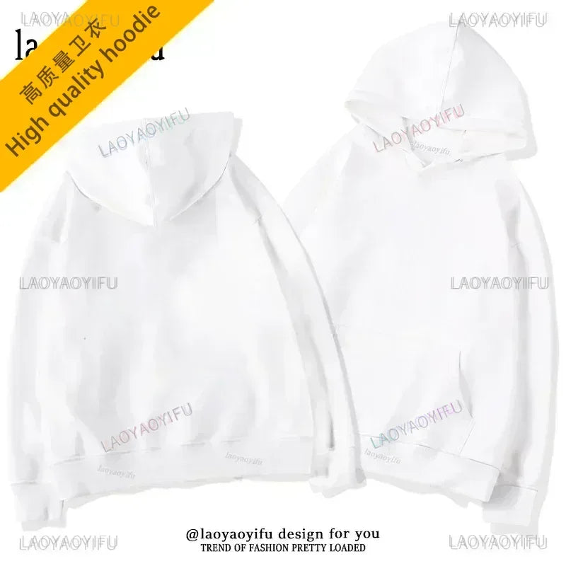 High quality Cotton hoodie women Men Sweatshirt