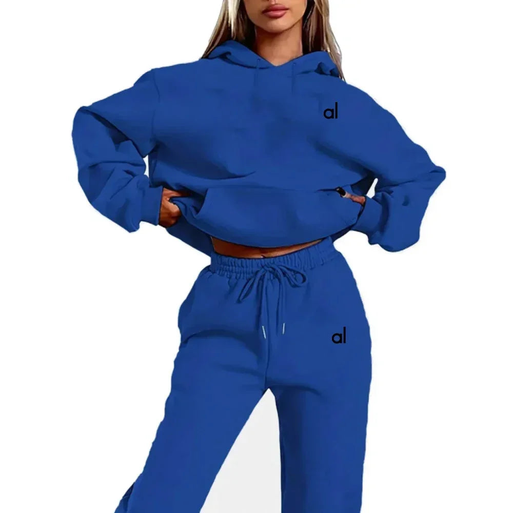 Yoga Women's 2-piece Print Sports Suit Sportswear Jogging
