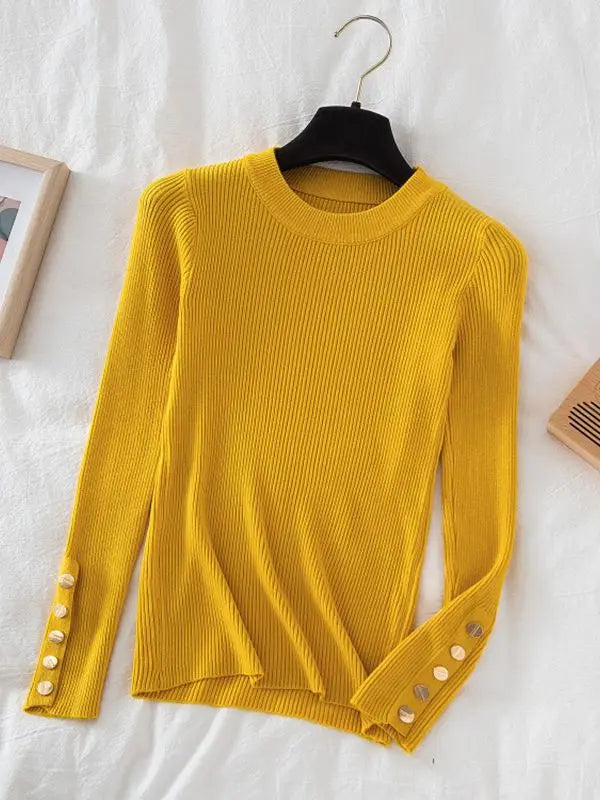 2025 sweater pullovers khaki casual autumn winter