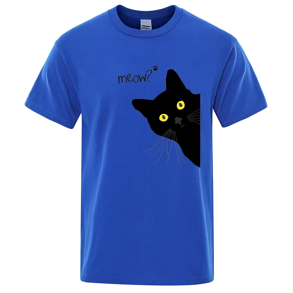 Men T-Shirts Breathable Clothes Summer Streetwear Tops