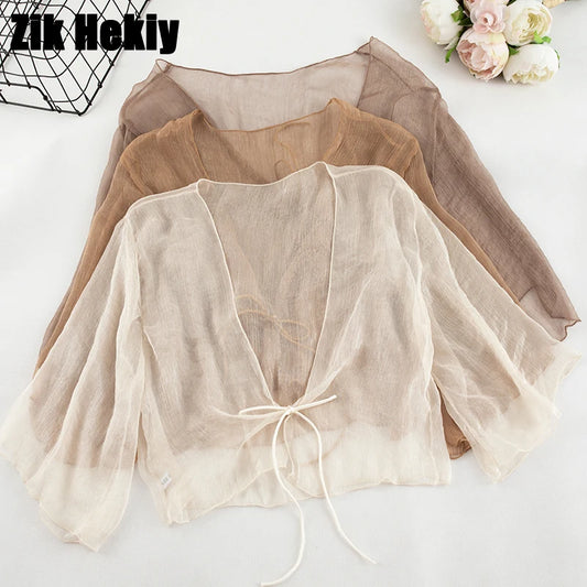 Women Shawl Sunscreen Clothing