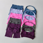 Women's Sports Bras Shorts set
