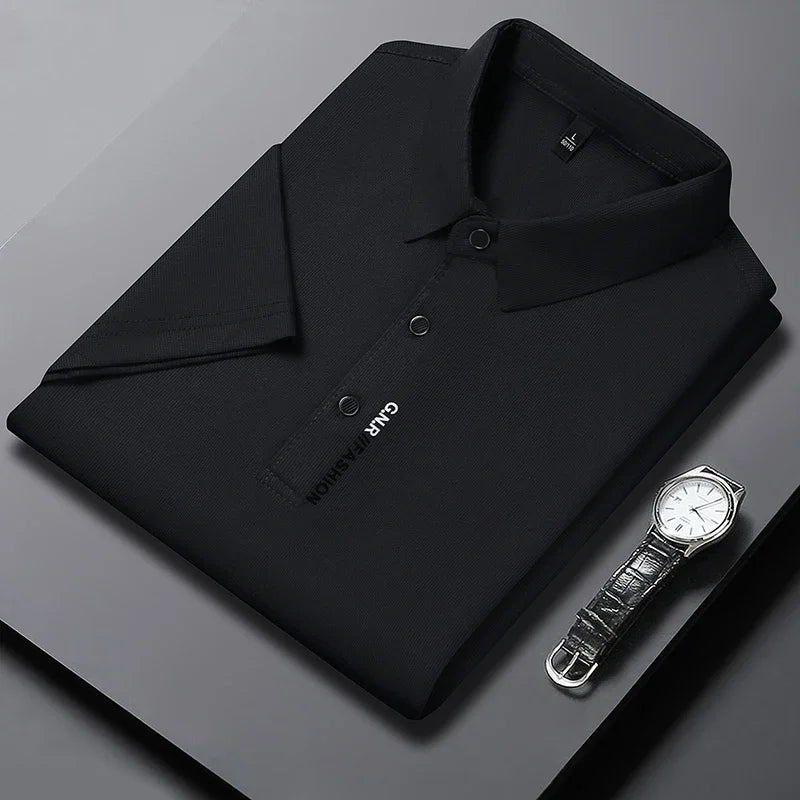 Men's Short Sleeve Solid Color Polo Shirt Top New Arrivals