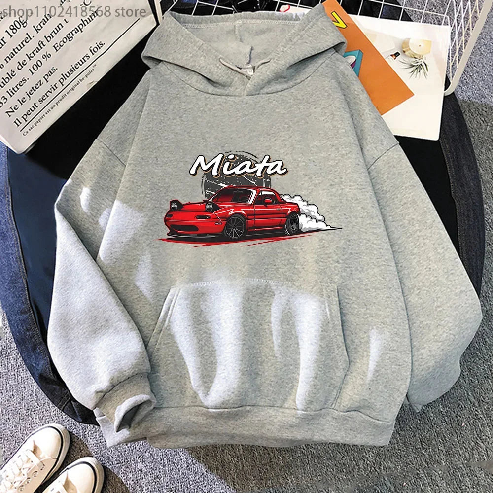 Men Hoodies Drift Jdm Sweatshirt Streetwear Unisex