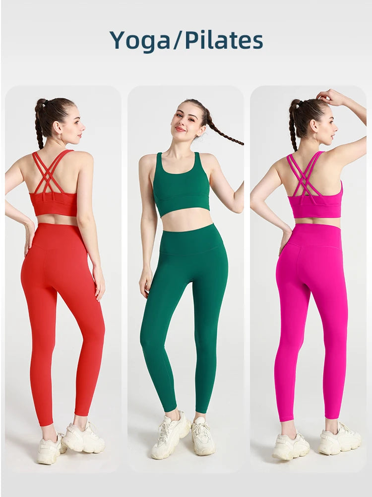 Women's Clothing Sports Bra Leggings Suit