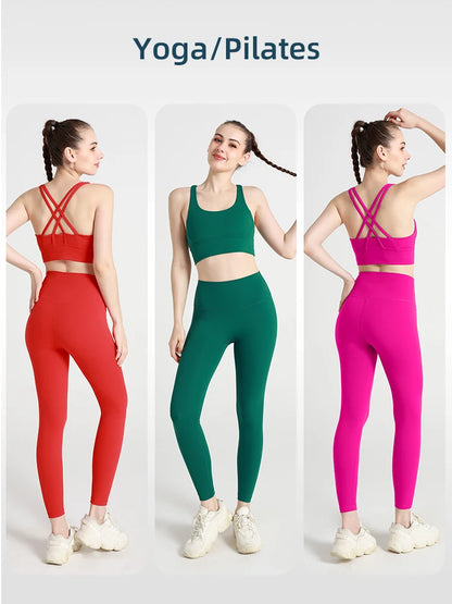 Women's Clothing Sports Bra Leggings Suit