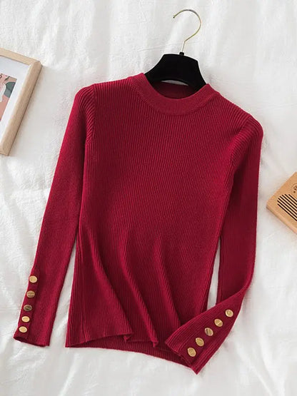 2025 sweater pullovers khaki casual autumn winter