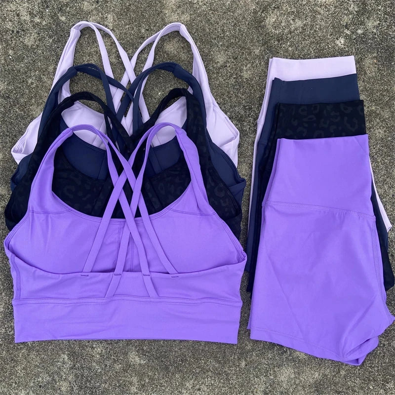 Gym Sports Shorts Set for Women