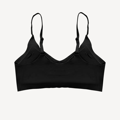 Soft Support Seamless Underwear Comfortable Gathering No Steel Ring Collection Light Thin Breathable Bra Style