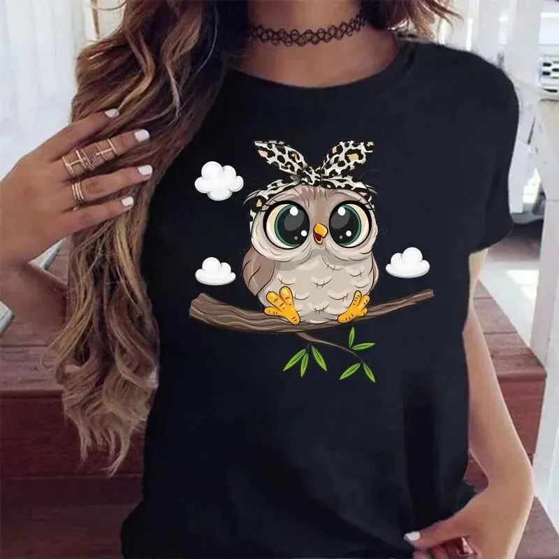 T Shirt Women  O-neck T-shirts