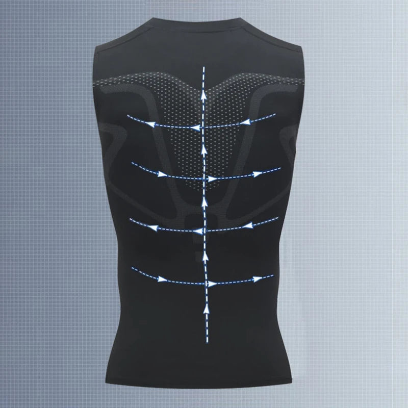 Mens Gym Shirt Sleeveless Quick Dry Sportswear