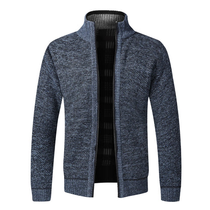 Warm Cardigan Men Fleece Sweaters Jersey