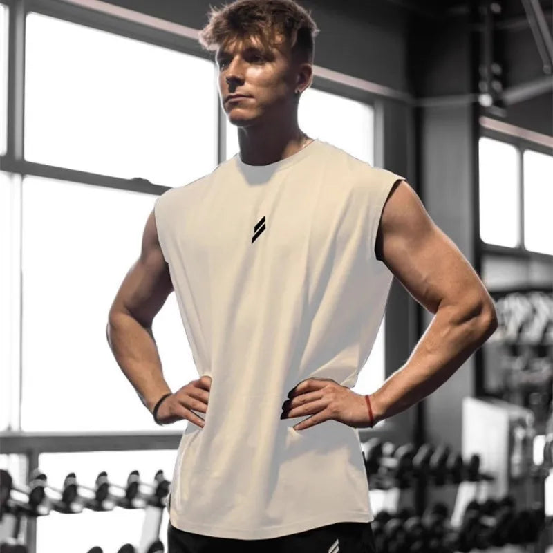 Sleeveless T-shirt Summer Fitness Sports