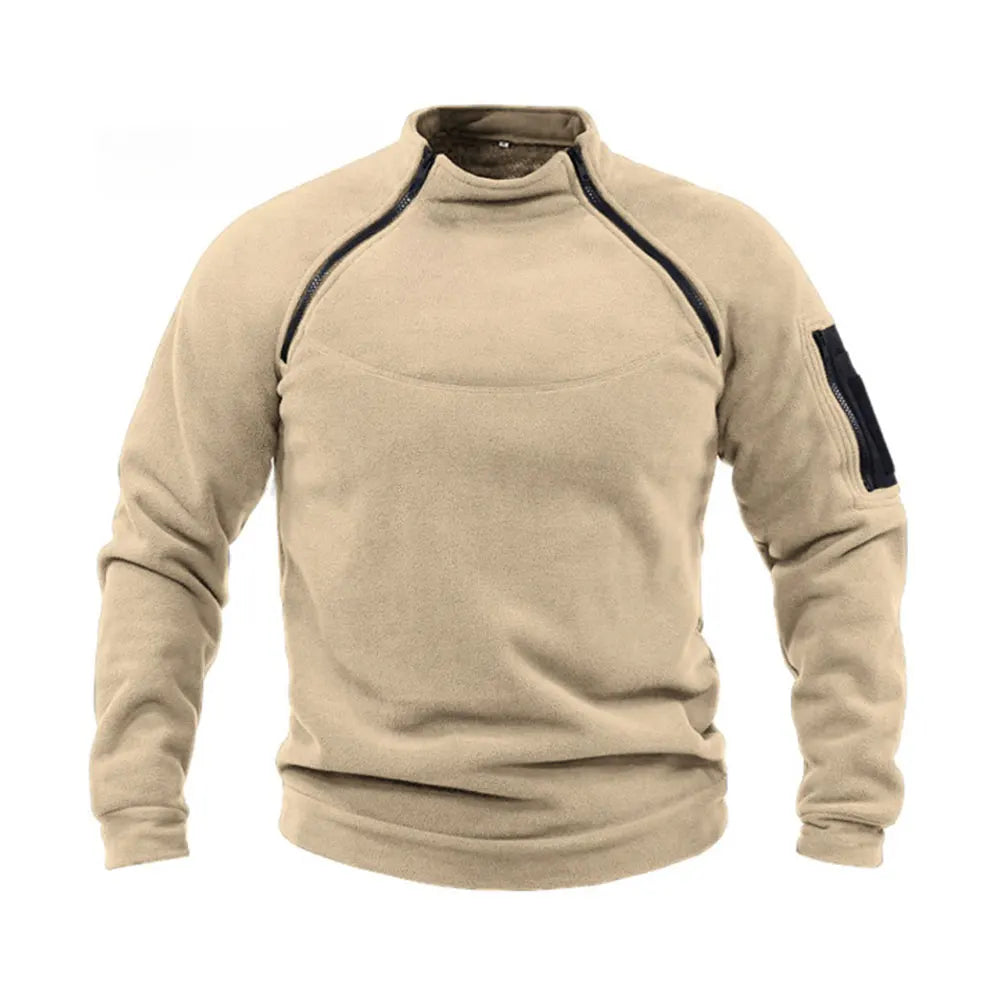 Mens Streetwear Military Sweatshirt Clothing