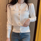 2025 Long Sleeve Fashion Women Cardigans Sweater Knitted Coat