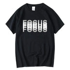 Men's 100% Cotton High Quality Casual Sports Loose Oversized T-shirt Tops