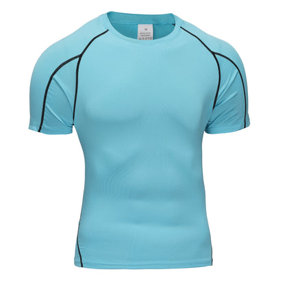 Men's Running T Shirt  Athletic Tights