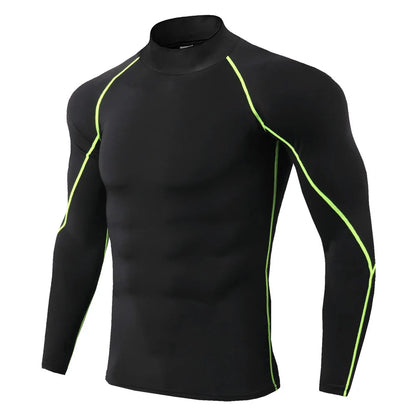 Men Sport T-shirt Fitness Tight