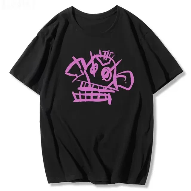 Women Men Grunge Aesthetic Short Sleeve High Quality Cotton Streetwear t-shirts