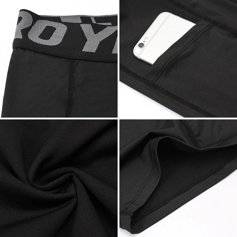 Men Summer Sportswear Training Tights Gym