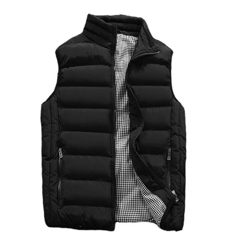 Men Jacket Sleeveless Winter Jacket